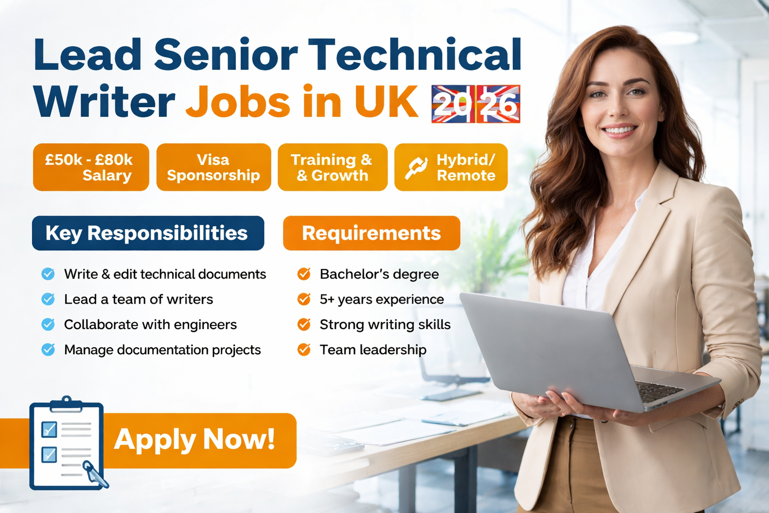 Lead Senior Technical Writer Jobs in UK 2026